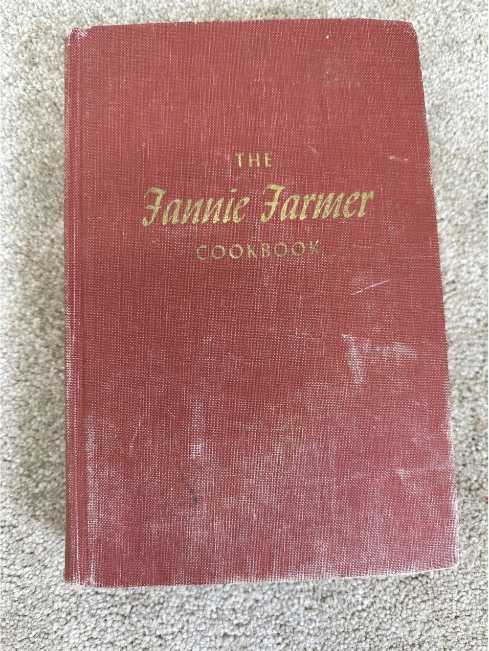 VTG 1965 The Fannie Farmer Cookbook 11th Edition Wilma Lord Perkins Hardcover